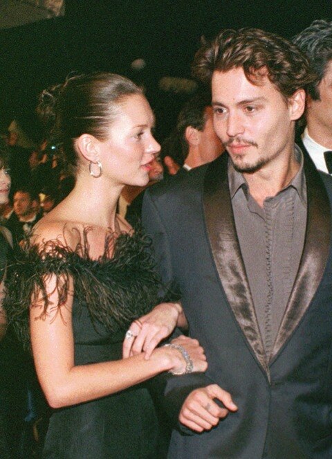 Una relación turbulenta, Johnny Depp y Kate Moss