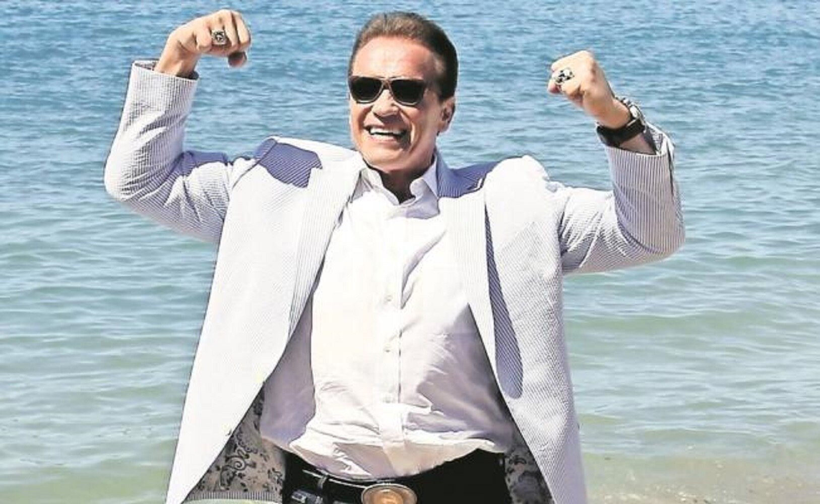 Así lucía Arnold Schwarzenegger a los 16 años