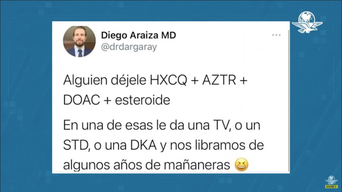 Sociedad Europea de Cardiología veta a médico que sugirió trombosis para AMLO