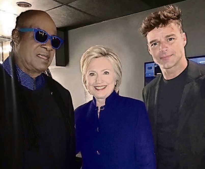 Longoria y Martin impulsan carrera de Hillary Clinton