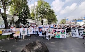 Madres buscadoras protestan previo al Mundial 2026; reclaman falta de apoyo y bloquean avance hacia el Estadio Ciudad de México