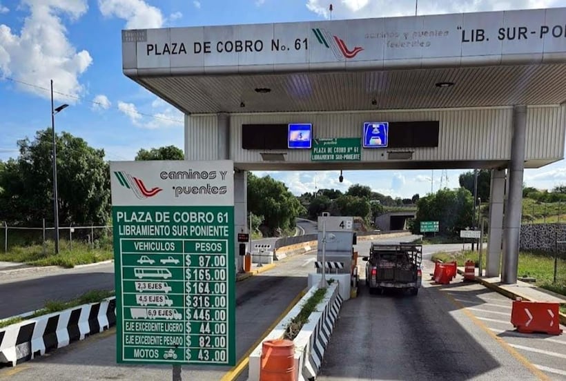 Piden retirar caseta en Libramiento Norponiente