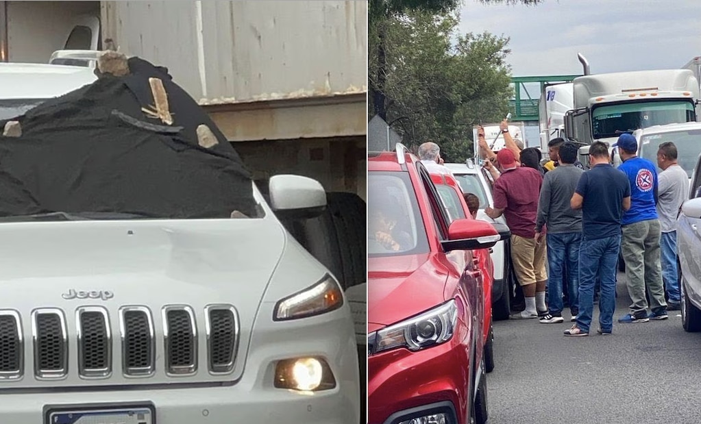 Conductor queretano muere en bloqueo de la carretera 57
