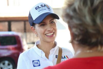 Elsa Méndez recorre colonias de La Joya y Las Plazas