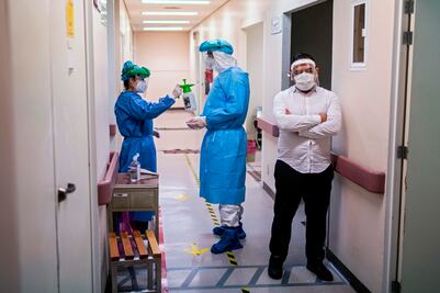 Cerca de 200 enfermos de Covid- 19 están hospitalizados en Querétaro