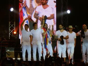 Juanes emociona en Israel