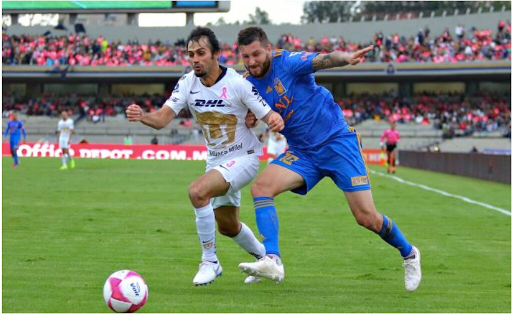 Pumas y Tigres empatan en Ciudad Universitaria