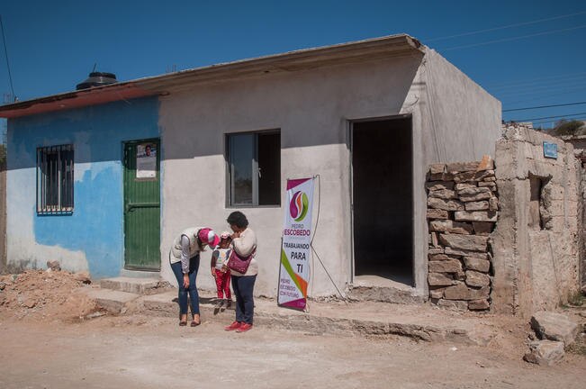 Apoyan con cuartos de 4x4