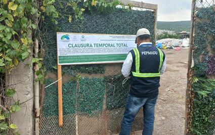 Clausuran chatarrera en municipio de Querétaro