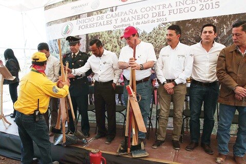 Incendios forestales queman 58 hectáreas