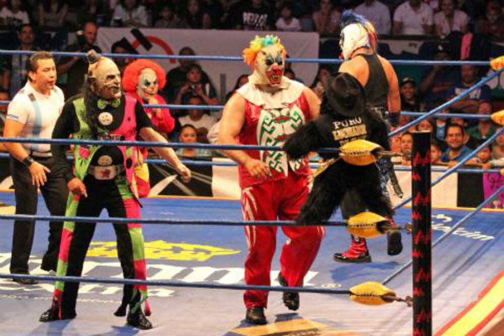 En puerta, funciones de lucha libre