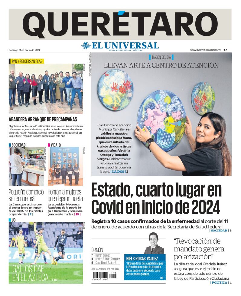 Portada 21 de enero de 2024