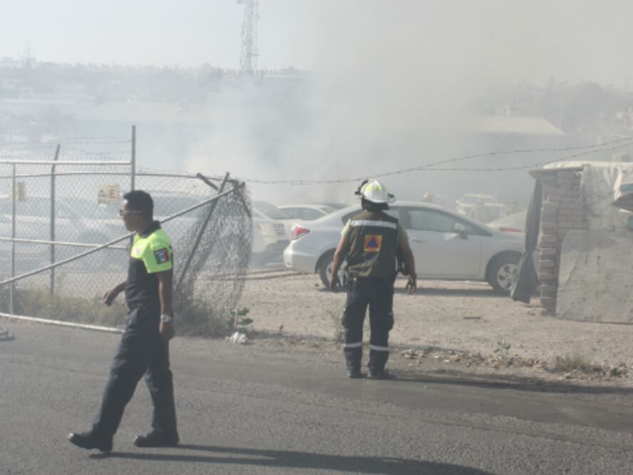 Sin denuncia por incendio
