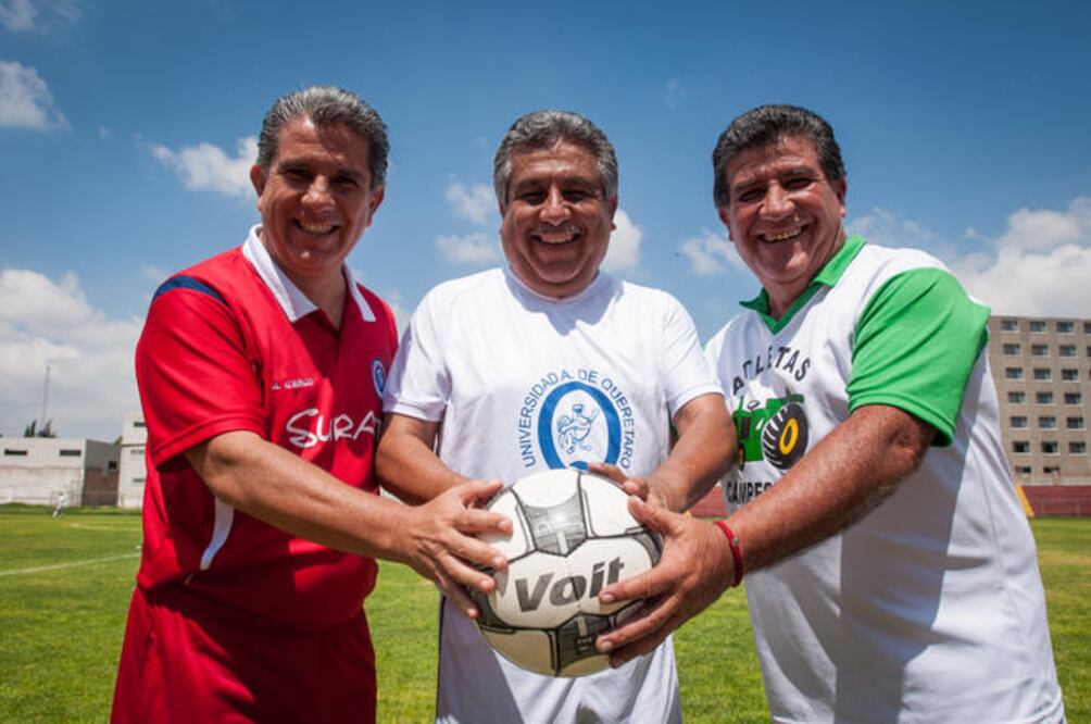Tras el encuentro, Jorge Luis Alvarado recuerda el fatal accidente en el cual resultó herido y tres de sus compañeros perdieron la vida. (FOTOS: RICARDO LUGO. EL UNIVERSAL)