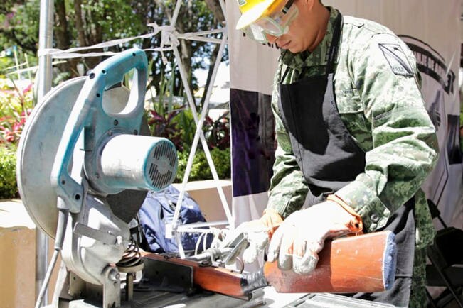 En Corregidora  canjearán armas por electrodomésticos