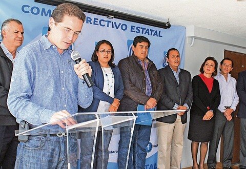 Ratifican a Báez como dirigente estatal