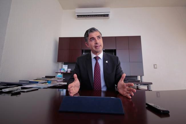 Darío Malpica Basurto, presidente de la Coparmex, dice que el fiscal debe ser independiente a los poderes del estado. (ARCHIVO EL UNIVERSAL)