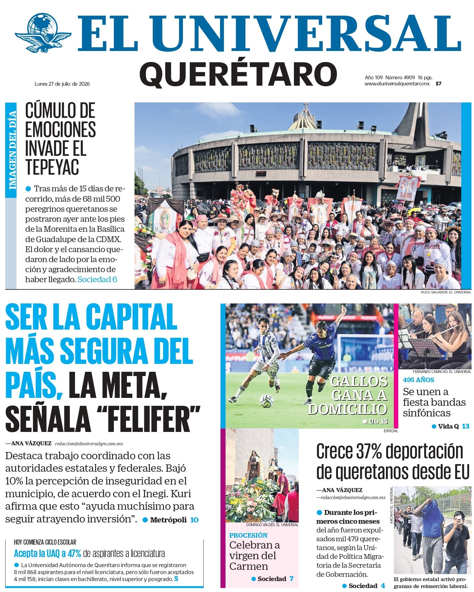 Foto. El Universal Querétaro