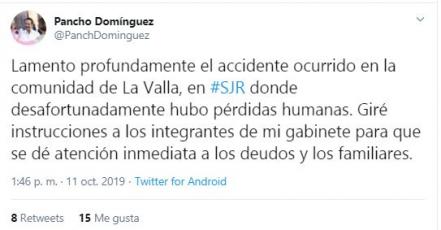 Tras accidente de tren en SJR, gobernador de Querétaro lamenta víctimas mortales