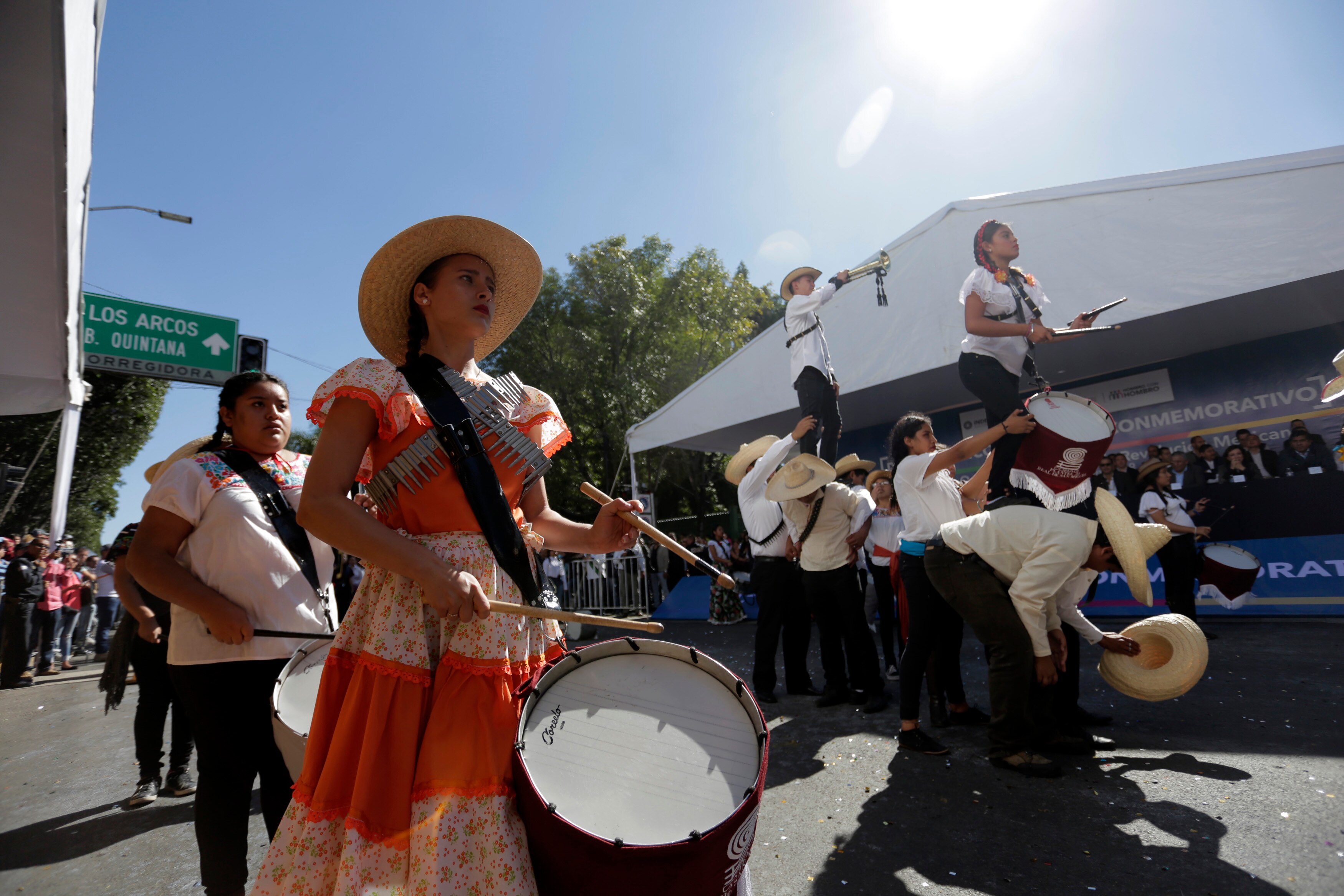 Conmemoran 108 años de la Revolución Mexicana