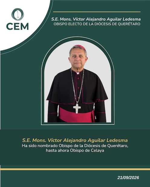 Foto. Facebook Diócesis de Querétaro
