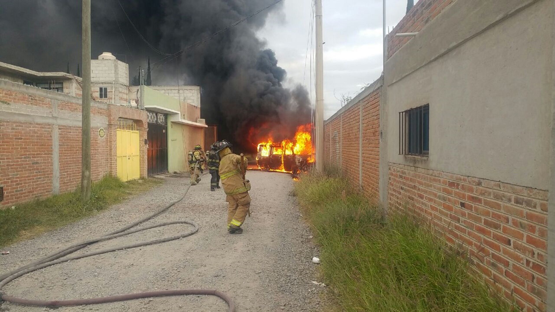 Por incendio encuentran bodega de combustible en SJR