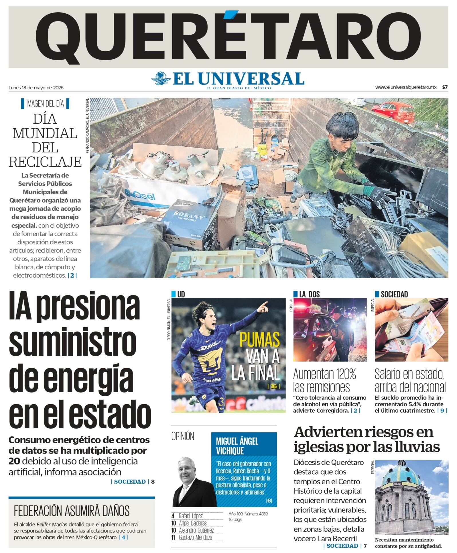 Foto: El Universal Querétaro