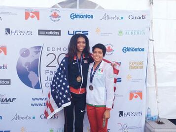 Ximena se adjudica plata en Edmonton