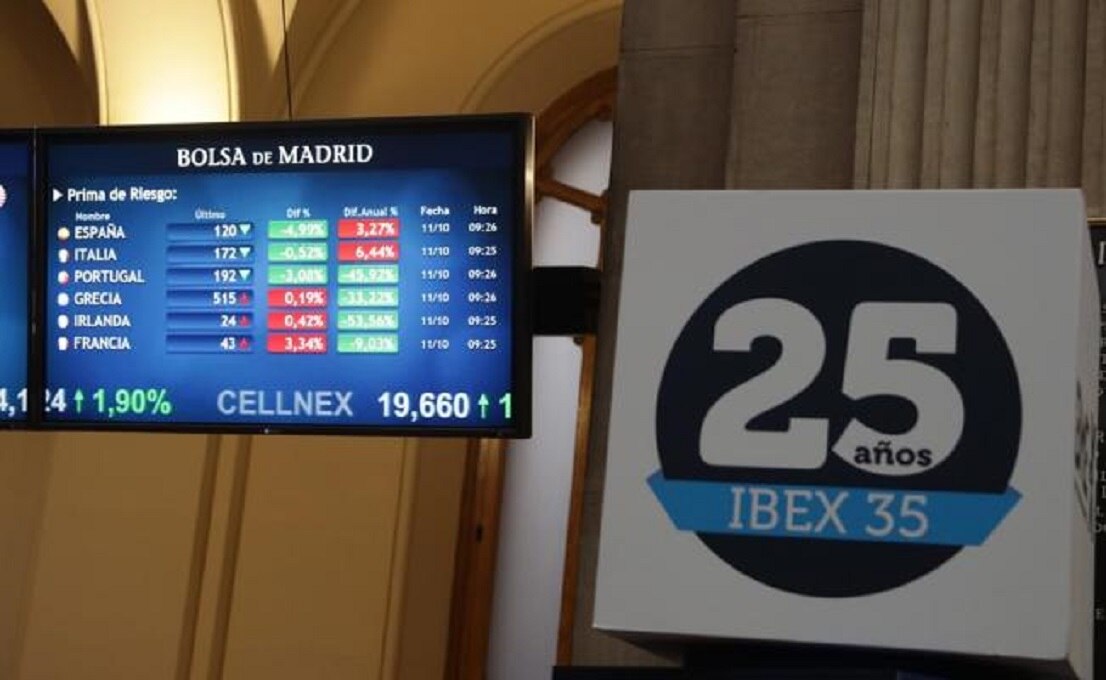 El IBEX 35, principal indicador de la Bolsa española (Foto: EFE)