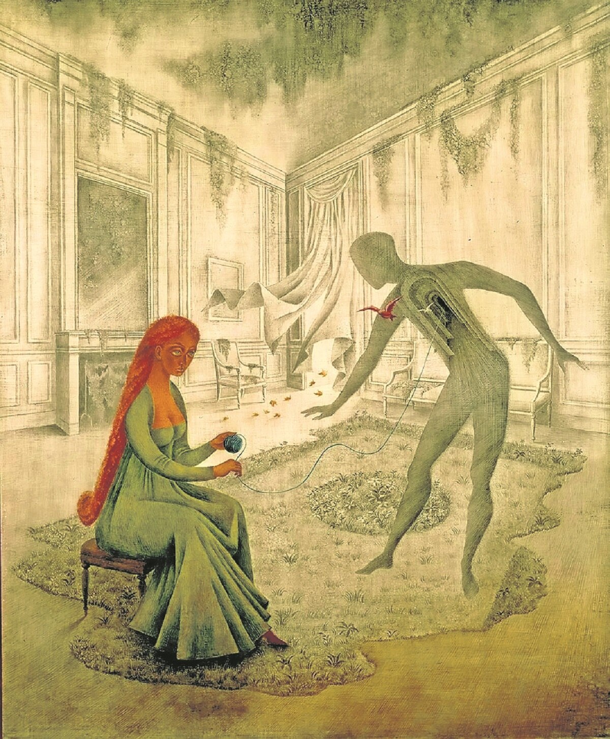 Foto: Especial. Las hojas muertas, de la artista Remedios Varo
