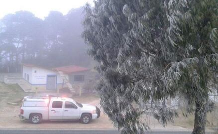Frente frío 14, causante de las temperaturas bajo cero