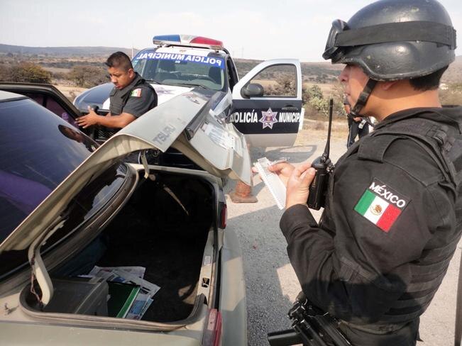 Refuerzan operativo en frontera con Guanajuato
