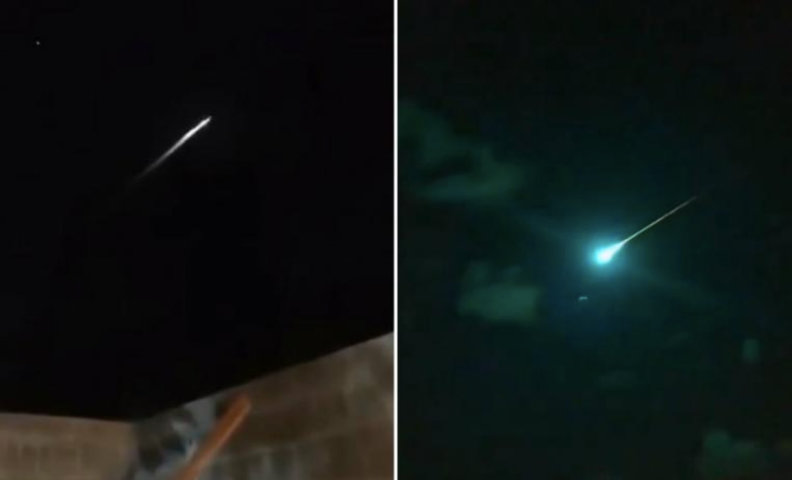 Así se vio el meteorito que pasó por Monterrey y cayó en Tamaulipas