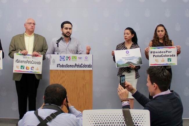 Legisladores piden aprobar exhorto para Peña Colorada