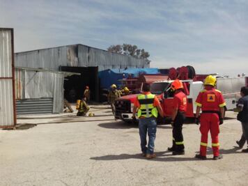 Reportan incendio en fraccionamiento