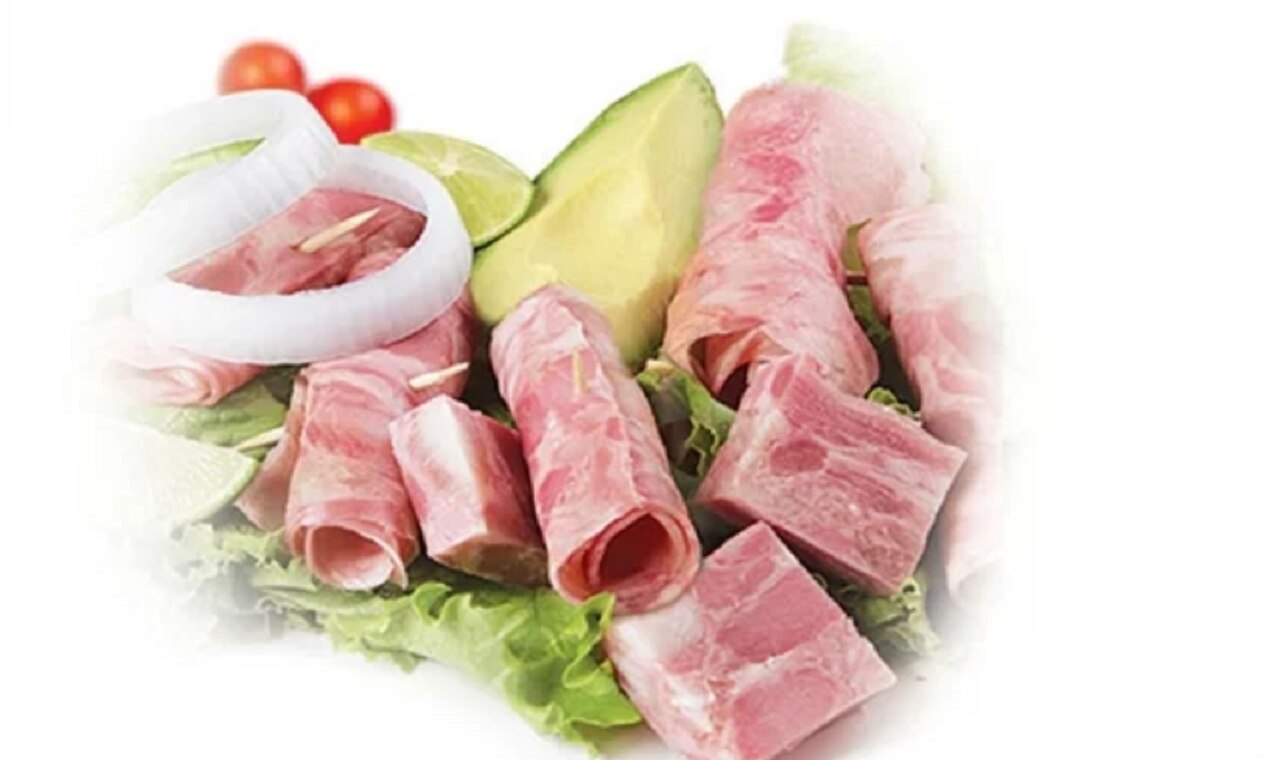 Y los ingredientes del queso de puerco son...