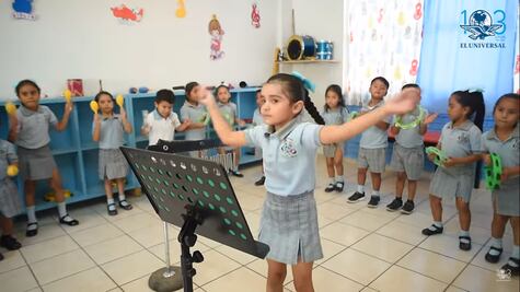 “Alondrita de la Parra”, directora de música a los 6 años