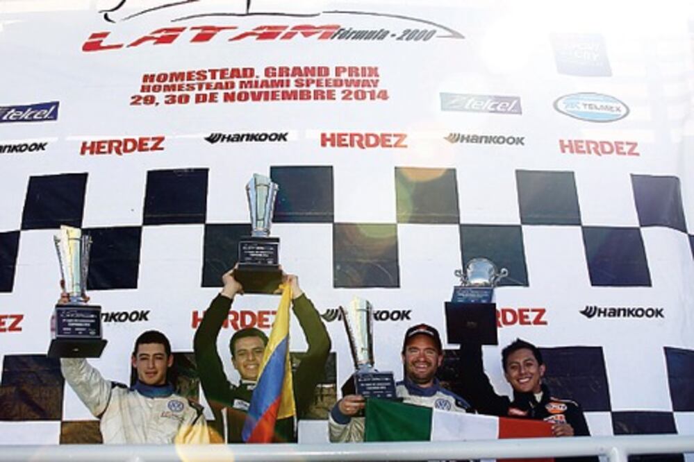 Muñoz, piloto revelación 2014 en LATAM F2000
