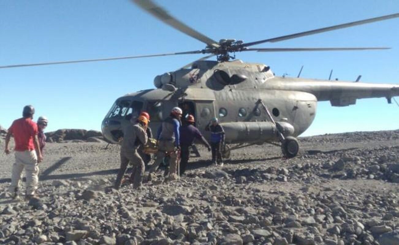 Rescatan a 4 alpinistas atrapados en el Pico de Orizaba