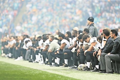 La NFL reprime protestas