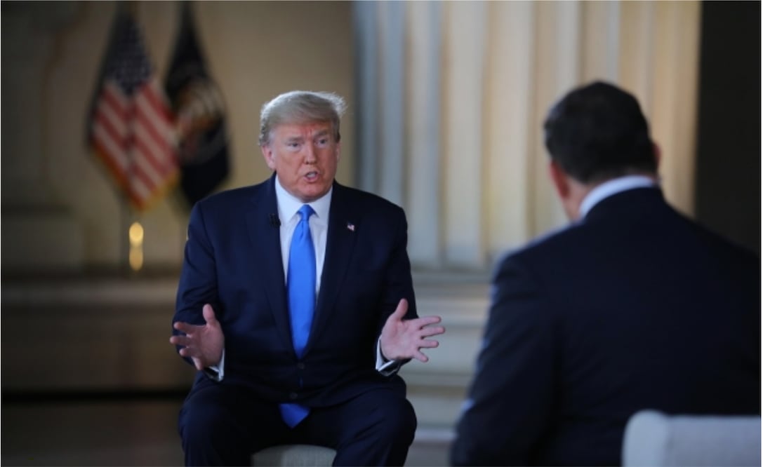 Donald Trump predijo el domingo una vacuna contra el coronavirus para finales de 2020 (Foto: EFE)