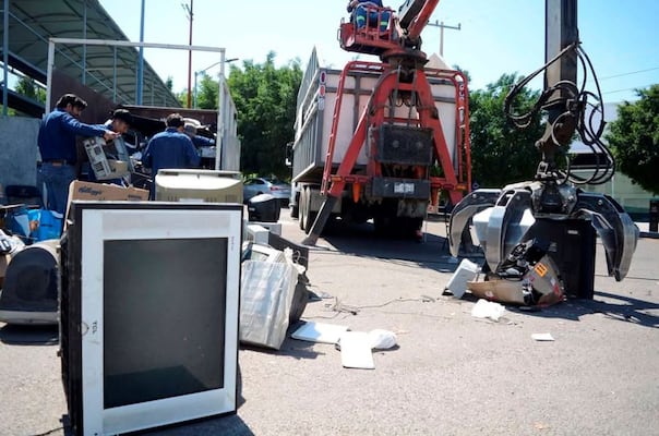 Mega jornada de acopio de electrónicos en Querétaro: canjea residuos por plantas