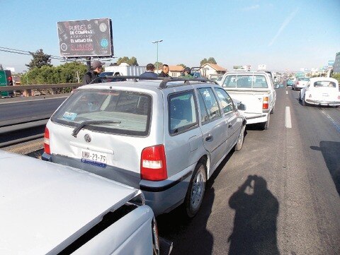 Carambola en la 5 de febrero
