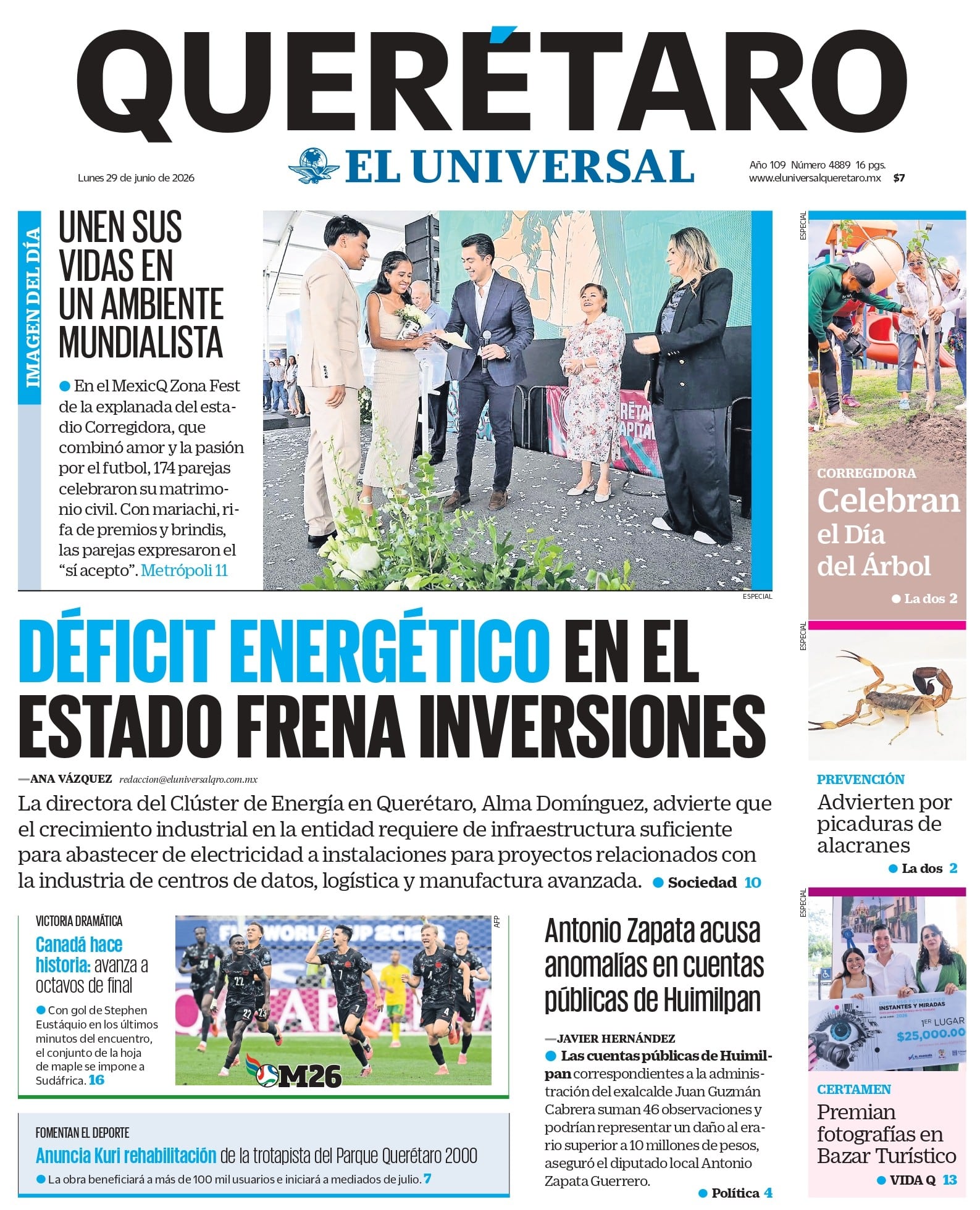 Foto. El Universal Querétaro