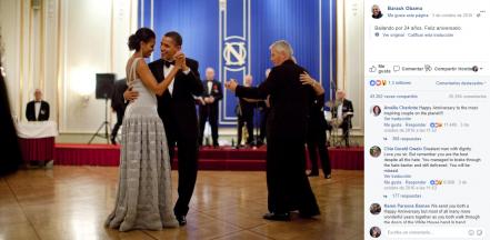 “Todavía eres mi mejor amigo”: Michelle celebra aniversario con Obama