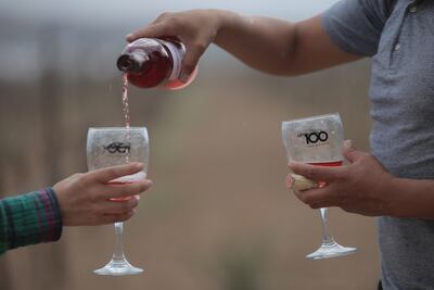 Fiesta en honor al vino