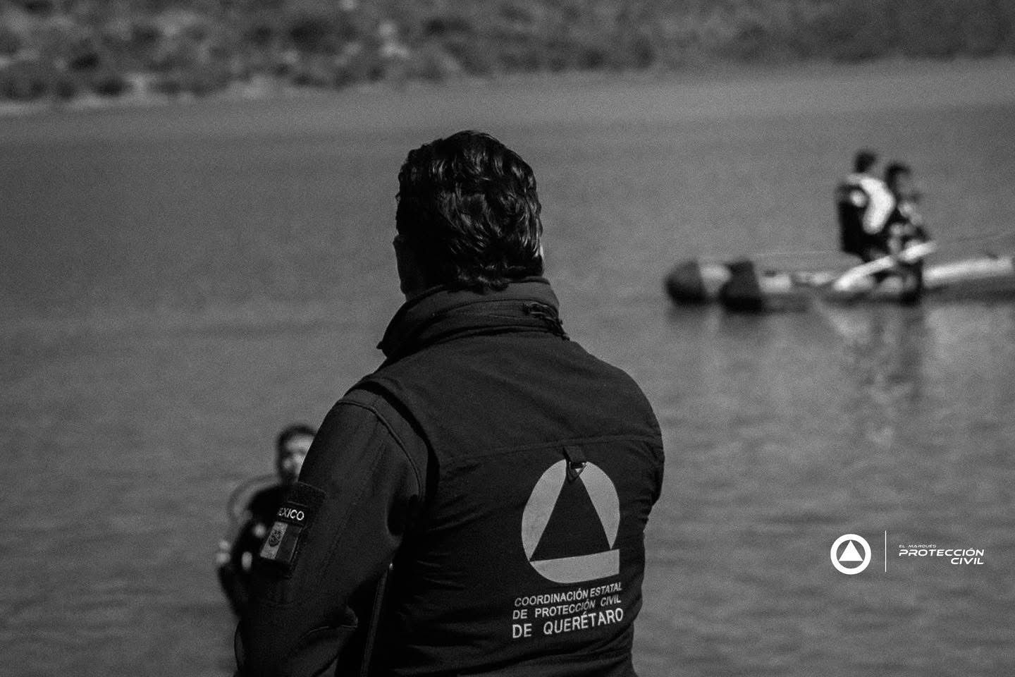 Muere ahogado un hombre en la presa de El Carmen, en El Marqués; autoridades recuperan el cuerpo tras intensas labores de búsqueda