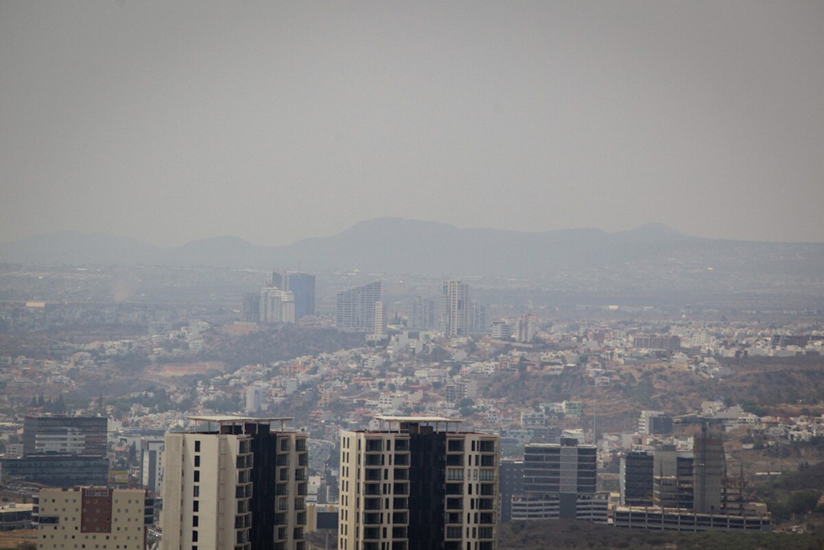 En plena Navidad, se eleva la contaminación en Querétaro