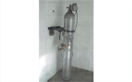 Roban cilindro de gas cloro, sustancia química que pone riesgo a la población