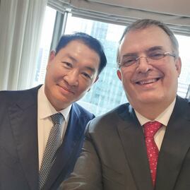 Samsung invertirá 500 millones dólares en Querétaro y Tijuana, informa Marcelo Ebrard